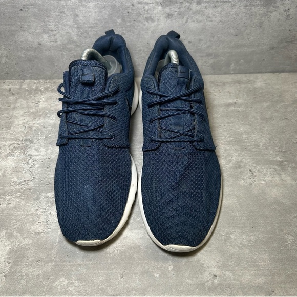 Nike Roshe Run Running Shoes 511881-405 Mens sz 8 - navy - Picture 2 of 6